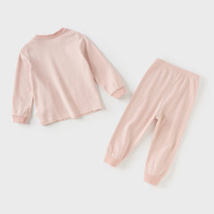 Dave&Bella Toddler Girls/Boys Autumn Cotton Indoor Breathable Sleepwear Pajamas