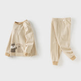 Dave&Bella Toddler Girls/Boys Cotton Indoor Breathable Sleepwear Pajamas