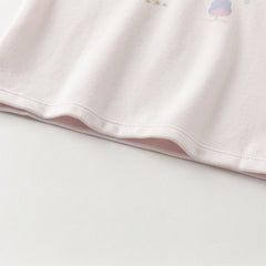 Dave&Bella Kids Girls/Boys Autumn Pink/Purple/Green Cozy Ultra-soft Pajama Sets