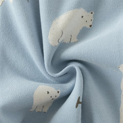 Dave&Bella Toddler Boys Autumn Cotton Cartoon Print Sleepwear Pajamas Pants Set