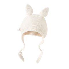 Dave&Bella Toddler Girls/Boys Beige/Khaki Cute Animal-shaped Ear-protection Pullover Hats