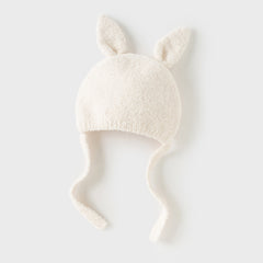 Dave&Bella Toddler Girls/Boys Beige/Khaki Cute Animal-shaped Ear-protection Pullover Hats