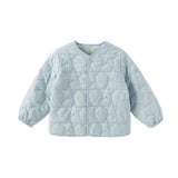 Dave&Bella Kids Boys Dinosaur Print/Blue Warm Padded Liner Jacket