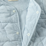 Dave&Bella Kids Boys Dinosaur Print/Blue Warm Padded Liner Jacket