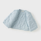 Dave&Bella Kids Boys Dinosaur Print/Blue Warm Padded Liner Jacket
