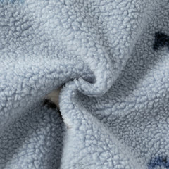 Dave&Bella Kids Girls/Boys Multi-print Turtle Soft Plush Outwear Coats