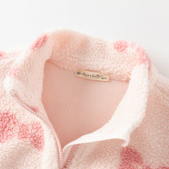 Dave&Bella Kids Girls/Boys Multi-print Turtle Soft Plush Outwear Coats