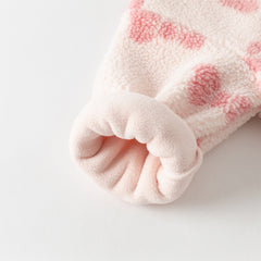 Dave&Bella Kids Girls/Boys Multi-print Turtle Soft Plush Outwear Coats