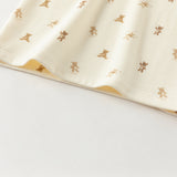 Dave&Bella Kids Boys Animal Print Cotton Warm Pajamas