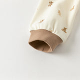 Dave&Bella Kids Boys Animal Print Cotton Warm Pajamas