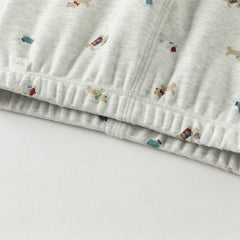 Dave&Bella Toddler Girls/Boys Autumn Cotton Cute Print Sleepwear Pajamas Pants Set
