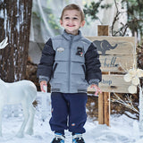 Dave&Bella Toddler Girls/Boys Winter Turtle Outdoor Windproof Warm Down Coats