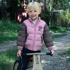 Dave&Bella Toddler Girls/Boys Winter Turtle Outdoor Winproof Warm Down Coats