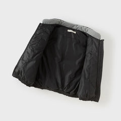 Dave&Bella Toddler Boys Winter Black Cute Windproof Turtle Sleeveless Down Vests Tops