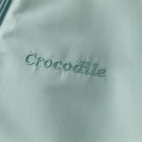 Dave&Bella Toddler Girls/Boys Green/Purple Outwear Soft Plush-lined Hooded Coats