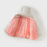 Dave&Bella Kids Girls/Boys Winter Cozy Lightweight Outwear Hooded Tire Puffer Jacket