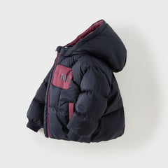 Dave&Bella Kids Girls/Boys Winter Cozy Windproof Outwear Hooded Down Coats