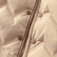 Dave&Bella Toddler Boys Winter Khaki Outdoor Windproof Turtle Cozy Down Coats