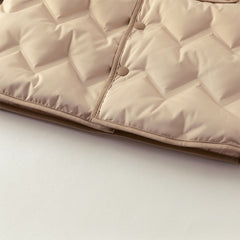 Dave&Bella Toddler Boys Winter Khaki Outdoor Windproof Turtle Cozy Down Coats