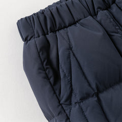 Dave&Bella Toddler Girls/Boys Versatile Outdoor Windprooft Drawstring Loose Down Pants