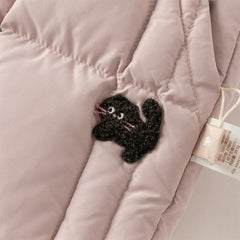 Dave&Bella Toddler Girls/Boys Versatile Outdoor Windprooft Drawstring Loose Down Pants