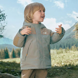 Dave&Bella Kids Girls/Boys Winter Outdoor Windproof Hooded Warm Goose Down Coats