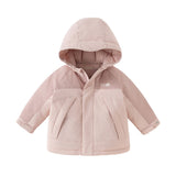 Dave&Bella Kids Girls/Boys Winter Outdoor Windproof Hooded Warm Goose Down Coats