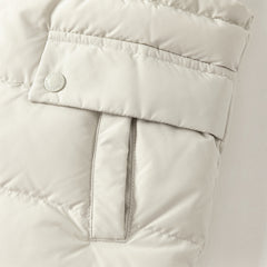 Dave&Bella Toddler Boys Winter Coral Grey Sleeveless Outdoor White Duck Down Vests Tops