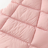 Dave&Bella Toddler Girls Winter Sweet Purple Pink Outdoor Windproof Down Hooded Vests