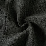 Dave&Bella Toddler Boys Dark Grey Cotton Soft Drawstring Woolen Pants