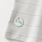 Dave&Bella Toddler Girls/Boys Striped Breathable Cotton Versatile T-shirt Tops