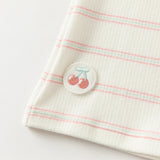 Dave&Bella Toddler Girls/Boys Striped Breathable Cotton Versatile T-shirt Tops