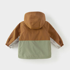 Dave&Bella Kids Girls/Boys Autumn Waterproof Outdoor Hooded Padded Coats