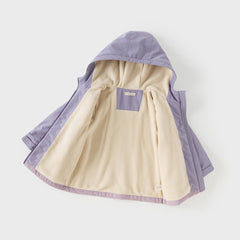 Dave&Bella Kids Girls/Boys Autumn Waterproof Outdoor Hooded Padded Coats