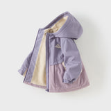 Dave&Bella Kids Girls/Boys Waterproof Outdoor Hooded Padded Coats