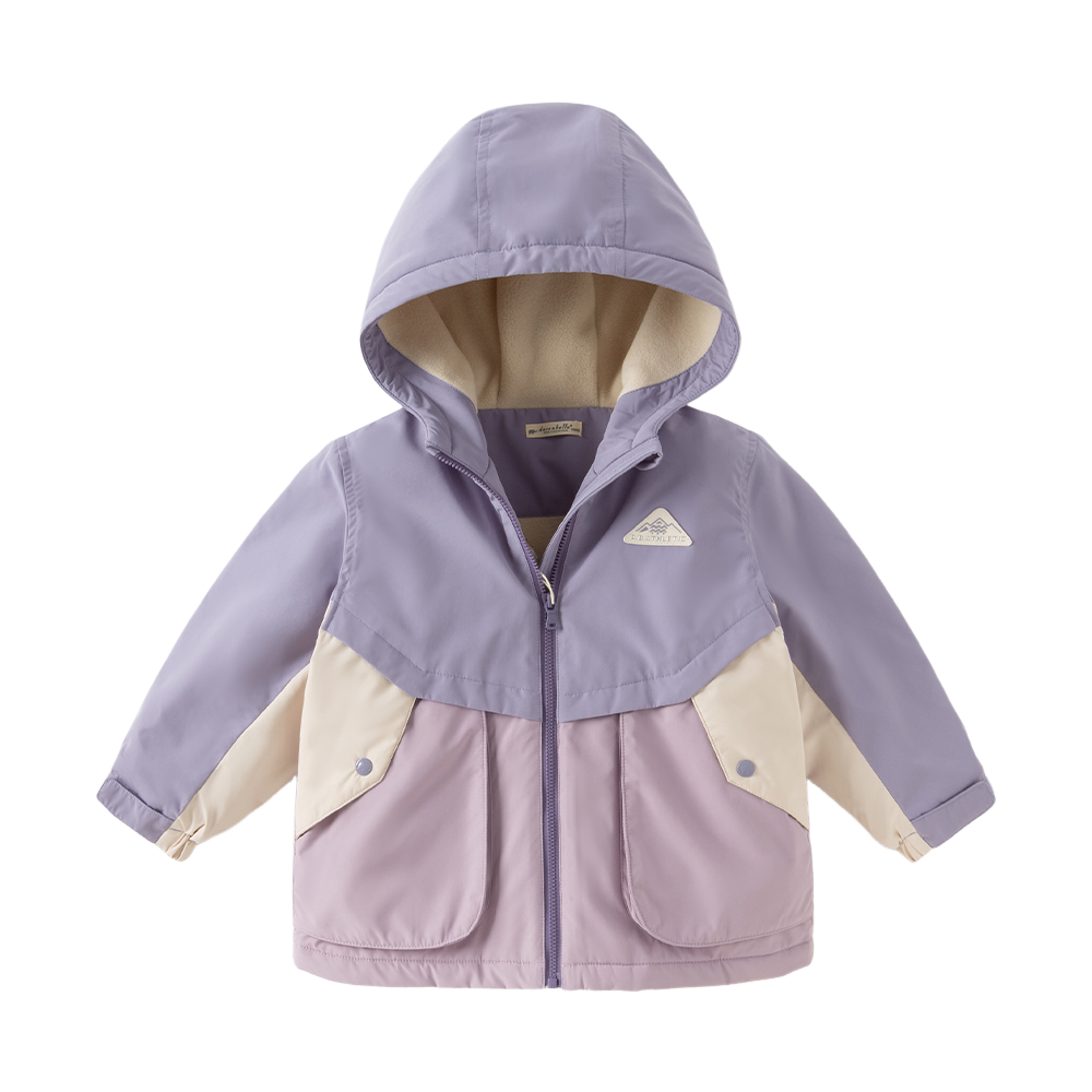 Dave&Bella Kids Girls/Boys Waterproof Outdoor Hooded Padded Coats
