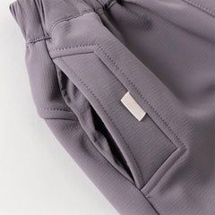 Dave&Bella Kids Girls/Boys Winter Outdoor Outwear Plush-lined Drawstring Joggers Pants