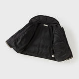 Dave&Bella Kids Girls Winter Elegant Black Outwear Windproof White Duck Down Coats