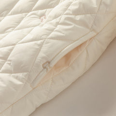 Dave&Bella Toddler Girls Winter Sweet Purple/Beige Outwear Padded Coats