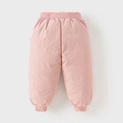 Dave&Bella Toddler Girls/Boys Winter Cute Animal-style Windproof Cozy Down Pants