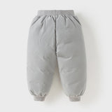 Dave&Bella Toddler Girls/Boys Winter Cute Animal-style Windproof Cozy Down Pants