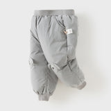 Dave&Bella Toddler Girls/Boys Winter Cute Animal-style Windproof Cozy Down Pants