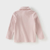 Dave&Bella Kids Girls Stylish Soft Half Turtleneck T-shirts Tops