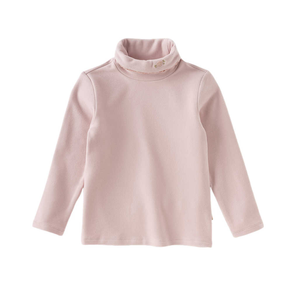 Dave&Bella Kids Girls Stylish Soft Half Turtleneck T-shirts Tops