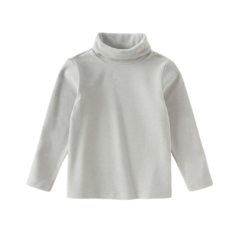 Dave&Bella Kids Girls Stylish Soft Half Turtleneck T-shirts Tops