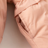 Dave&Bella Toddler Girls Winter Cute Pink Soft Fur-trim Outwear Hooded Down Coats