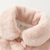 Dave&Bella Toddler Girls Elegant Grey Pink Turtle Outwear Windproof Coats