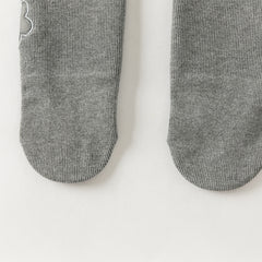 Dave&Bella Toddler Girls Versatile White/Grey Warm Plush-lined Footed Tights Leggings