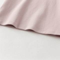 Dave&Bella Kids Girls/Boys Autumn Cotton Apricot/Purple Pink Breathable Pajamas Sets