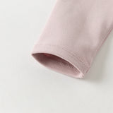 Dave&Bella Kids Girls/Boys Cotton Apricot/Purple Pink Breathable Pajamas